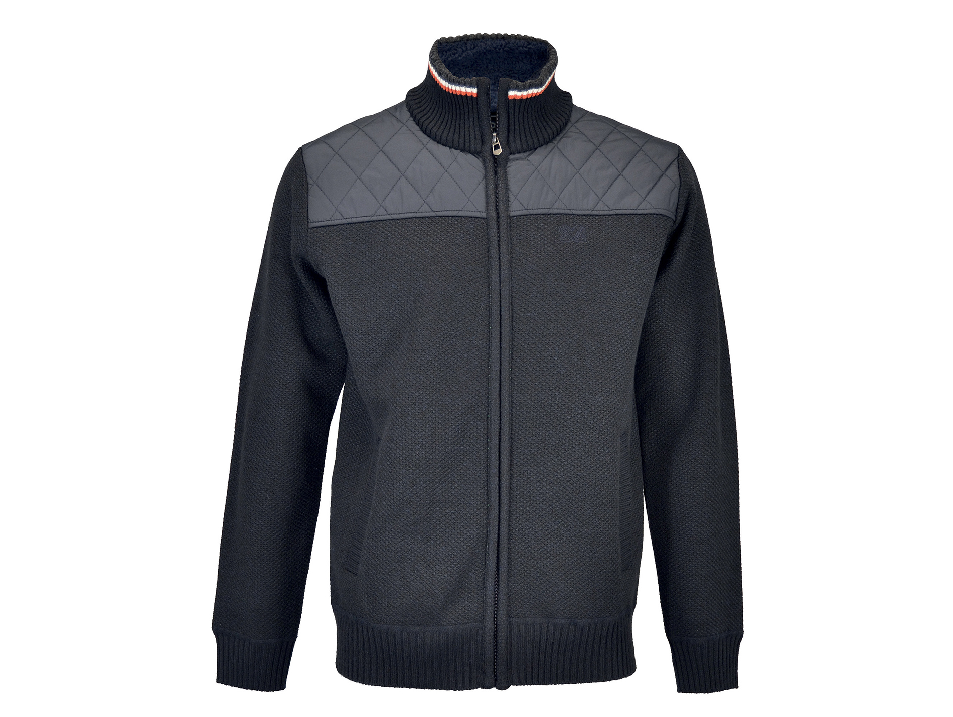 Gilet zippé doublé polaire MORANS Slito marine