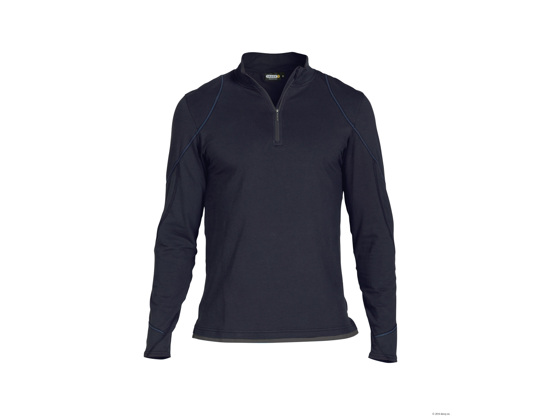 Tee shirt de travail DASSY Sonic coton/élasthanne marine