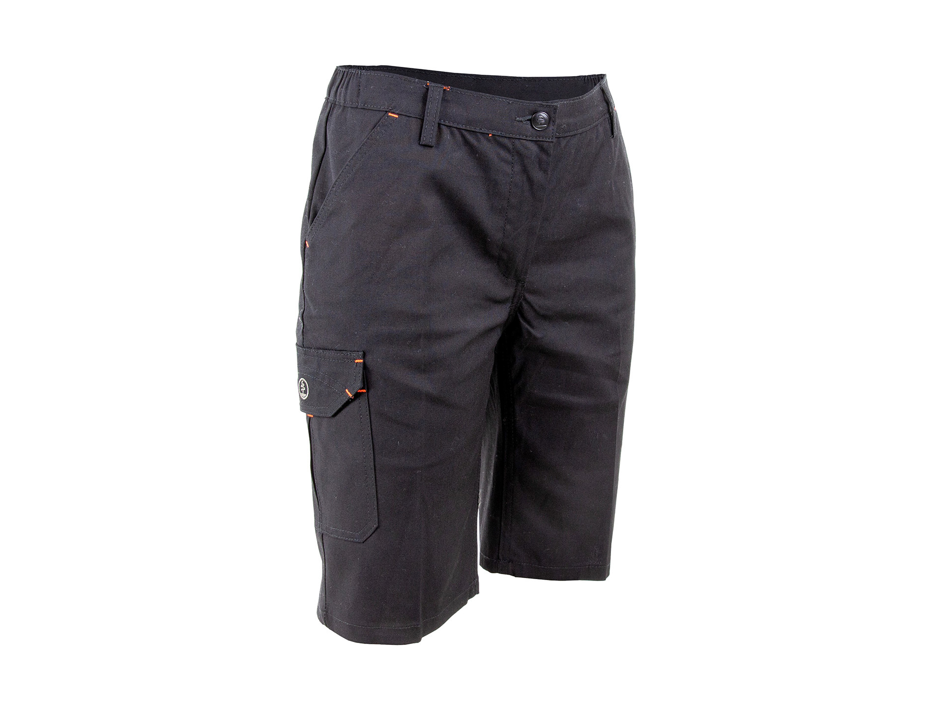Short de travail LMA Palmares stretch femme noir