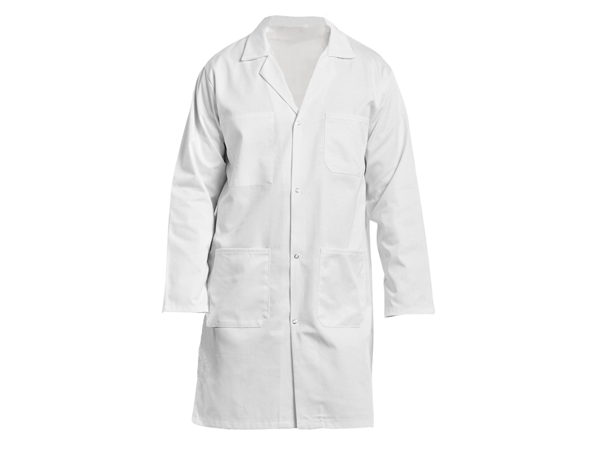 Blouse de travail PBV 12AP620 coton pressions blanc