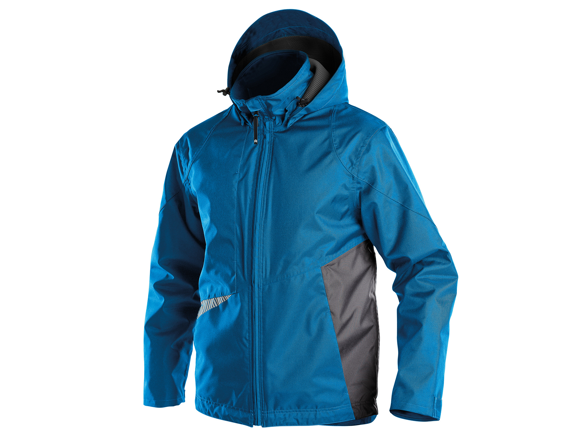 Veste de travail DASSY Hyper imperméable bleu/gris