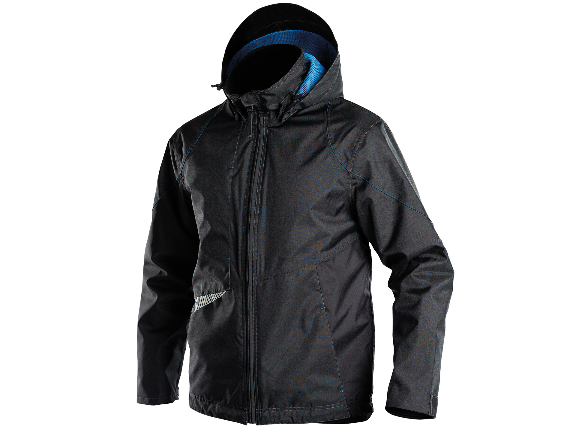 Veste de travail DASSY Hyper imperméable noir