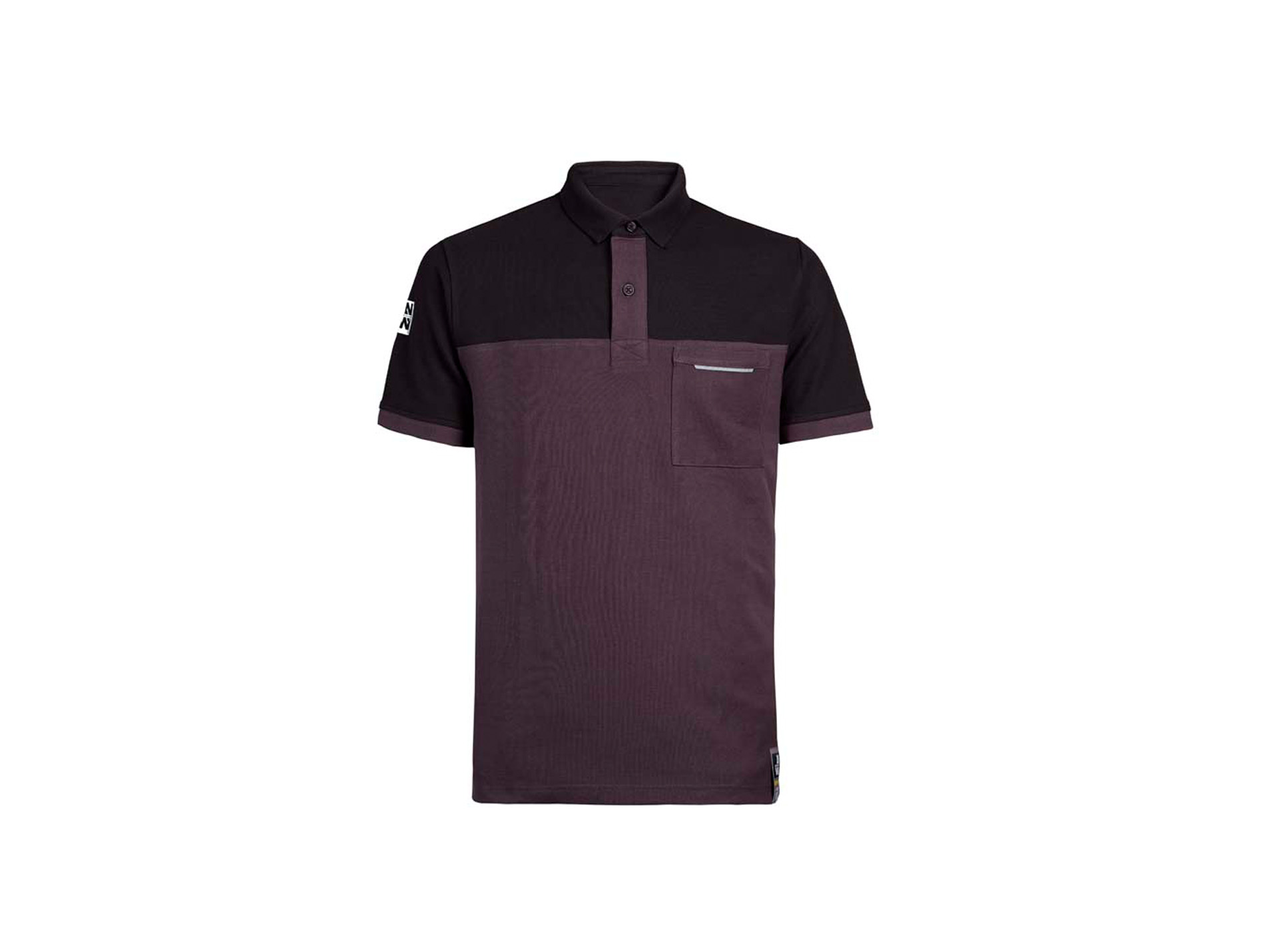 Polo homme NORTHÂ WAYS Carson Gris/noir