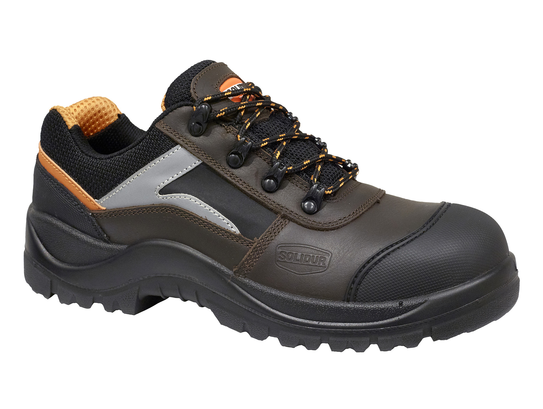 Chaussures de sécurité basses SOLIDUR Omega cuir S3
