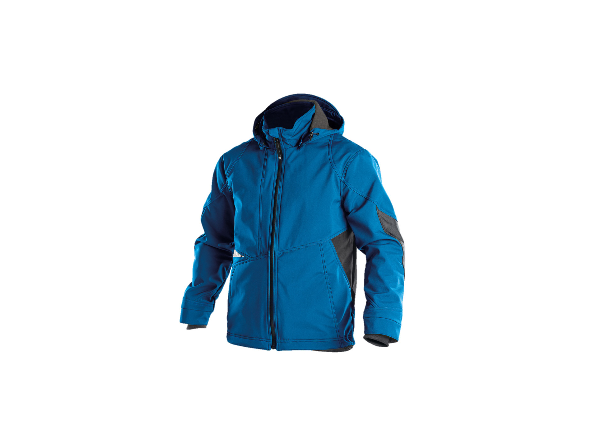 Veste de travail DASSY Gravity softshell bleu/gris