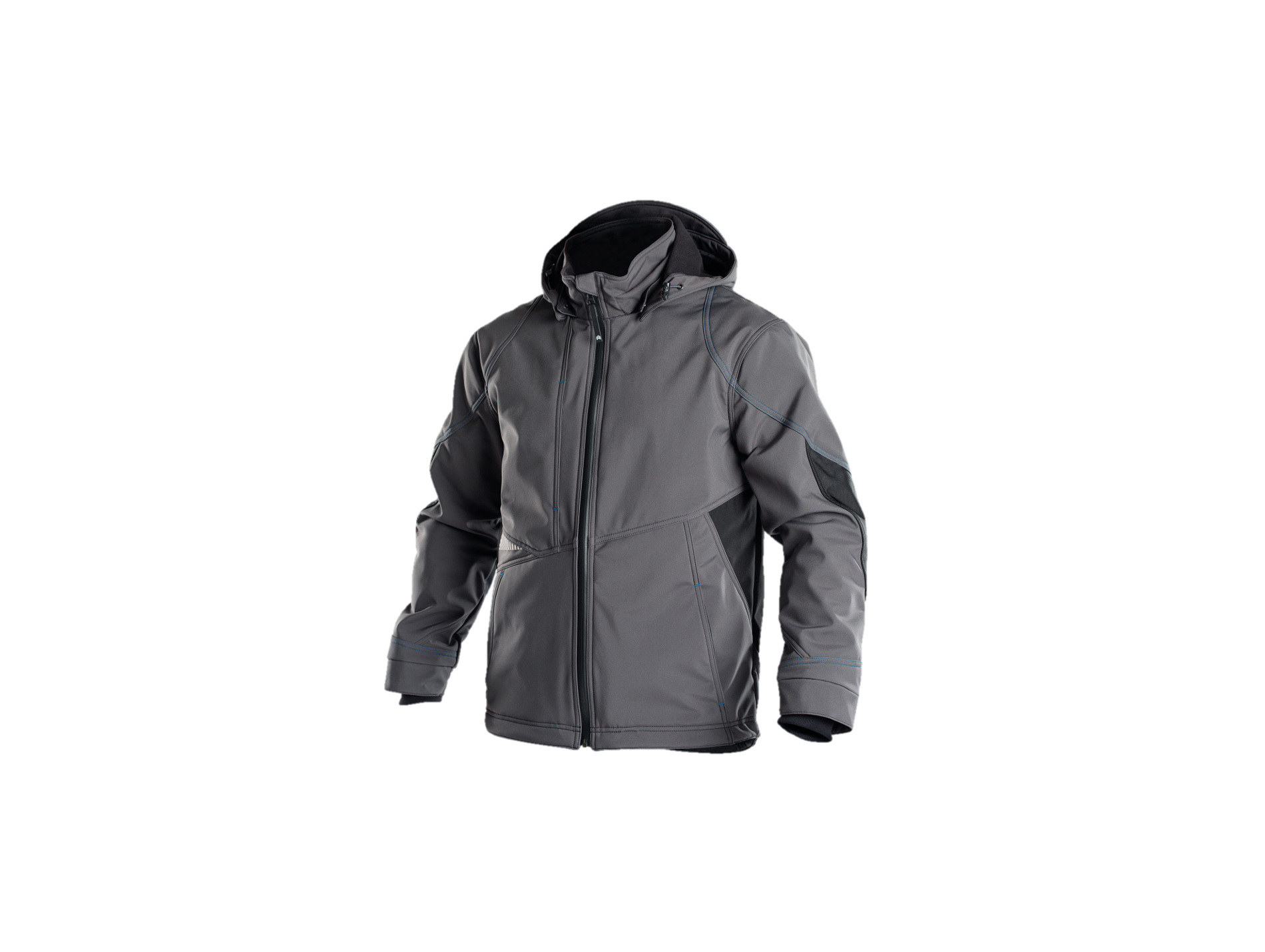 Veste de travail DASSY Gravity softshell gris/noir