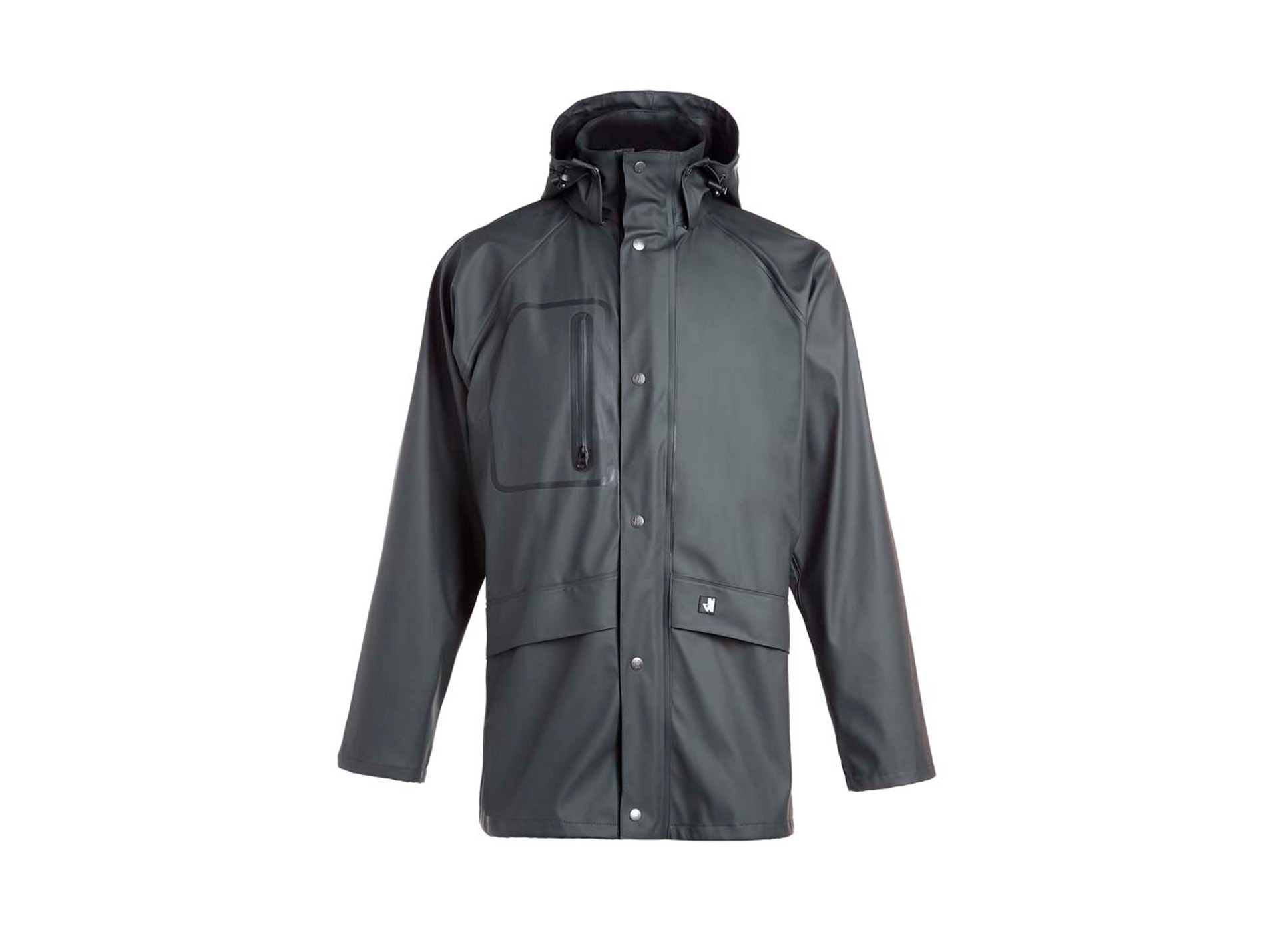 Veste de pluie NINE WORTHS Tuna PU/PVC vert