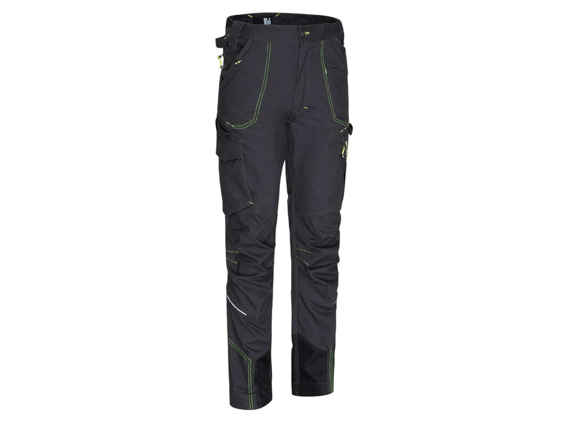 Pantalon de travail NINE WORTHS Killy  coton/poly gris
