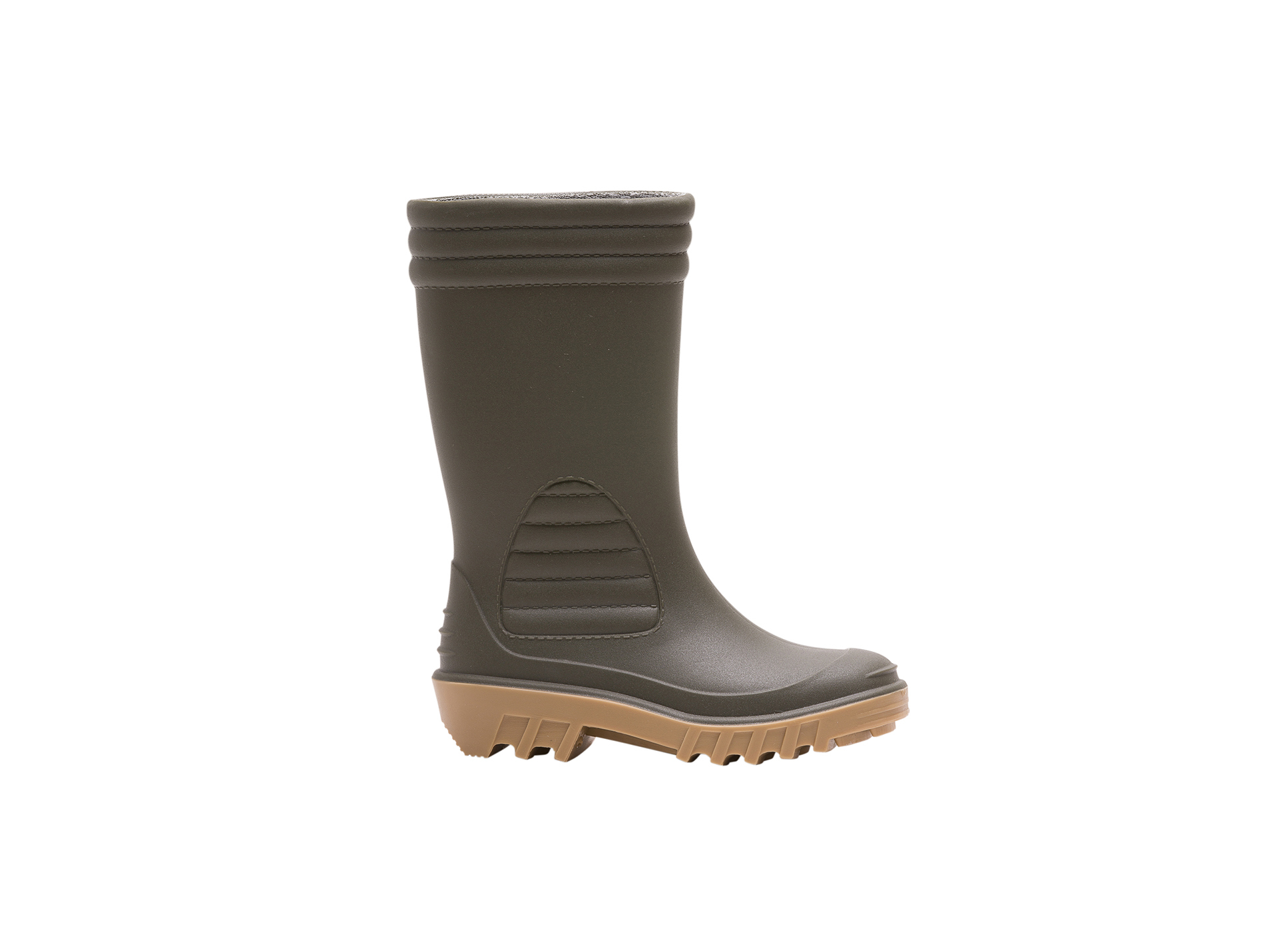 Bottes BAUDOU Berny PVC enfant et femme kaki