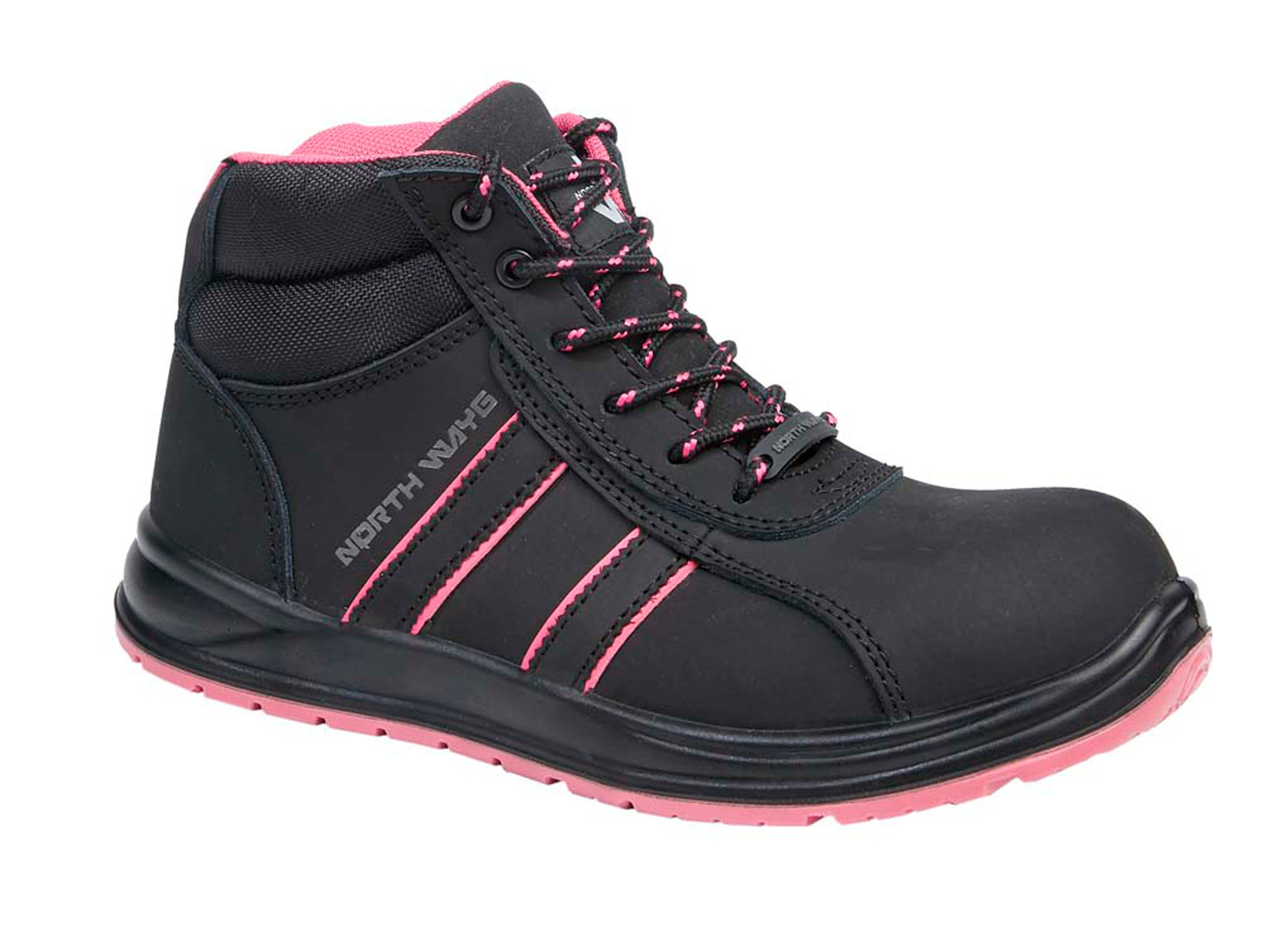 Chaussures de sécurité hautes NINE WORTHS Venus cuir S3