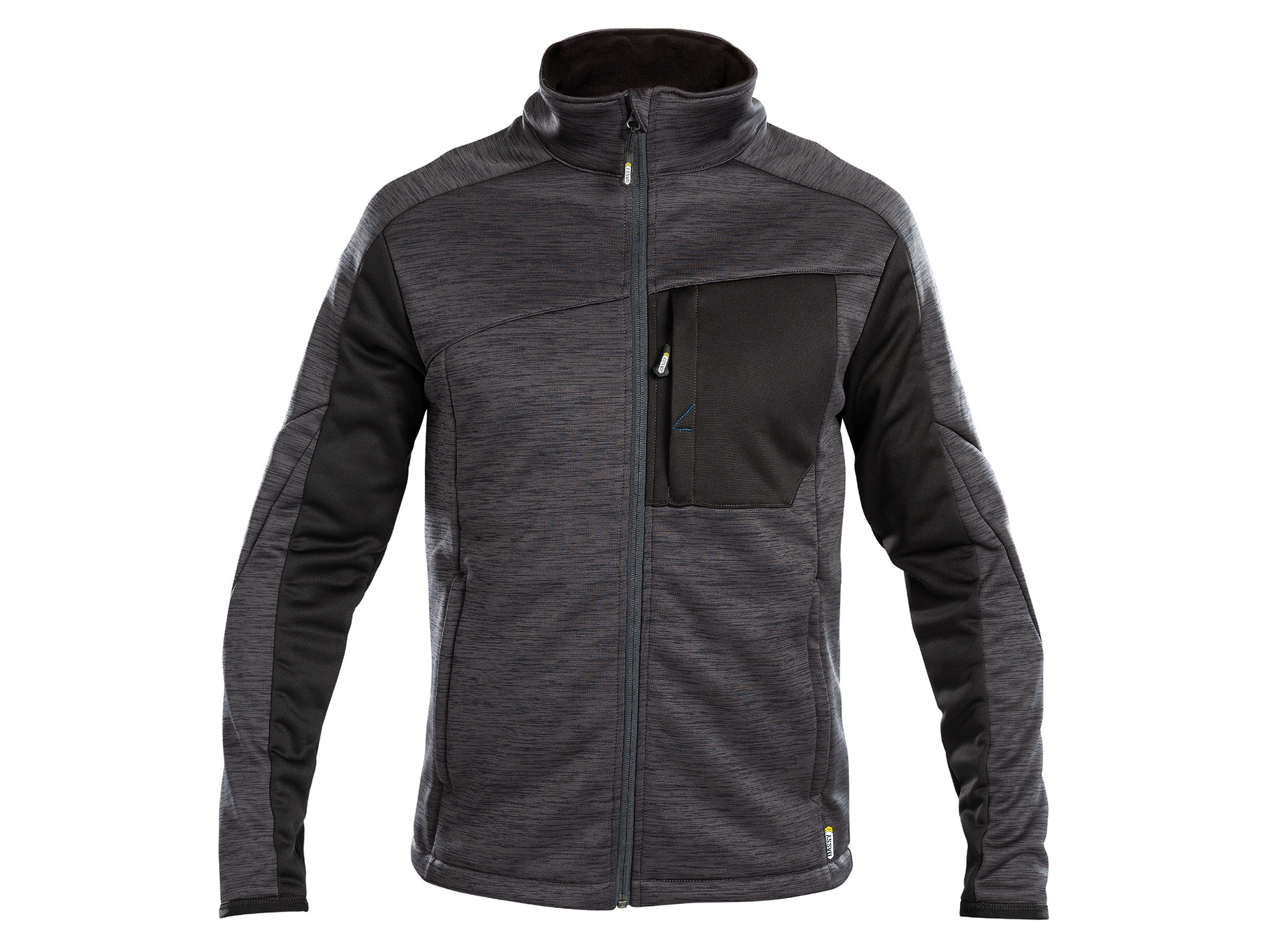 Polaire de travail DASSY Convex polyester gris/noir