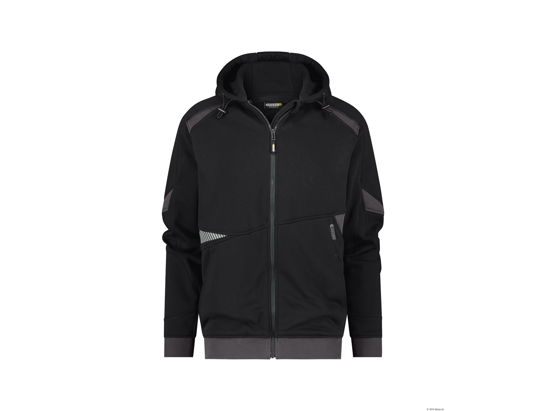 Sweat de travail DASSY Lunax coton/poly noir