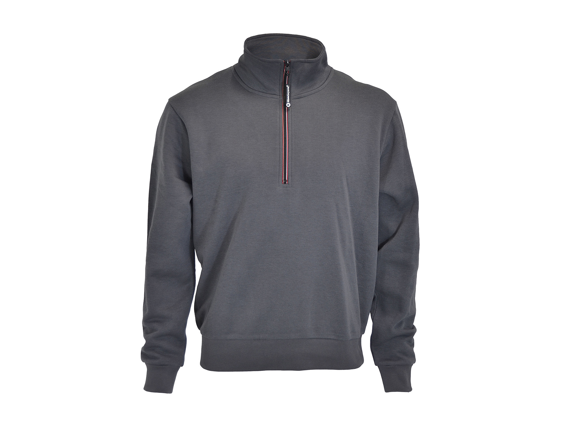Sweat de travail WORKSTONE Mendoza avec demi-zip gris