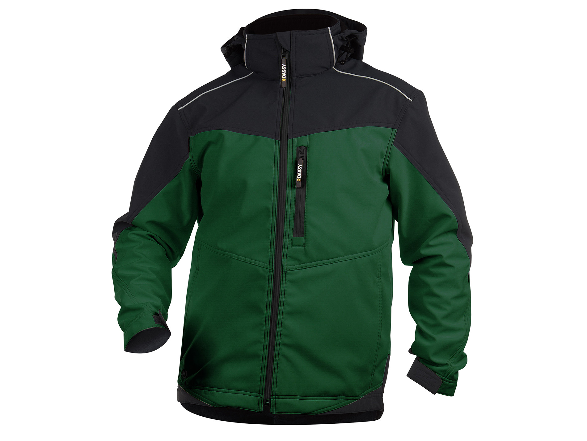 Veste Softshell Jakarta DASSY® Vert/noir