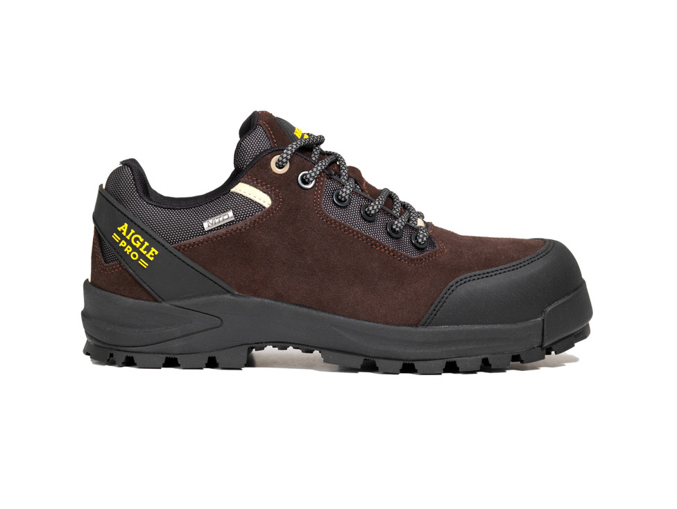 Chaussures de sécurité hautes AIGLE Nassio Evo L S3 marron