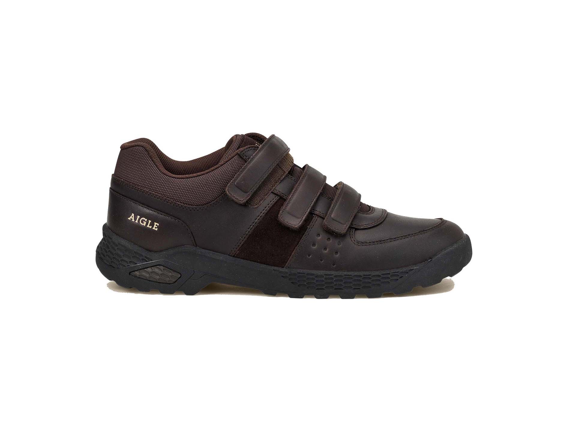 Chaussures de travail basses AIGLE Dolik Scratch marron