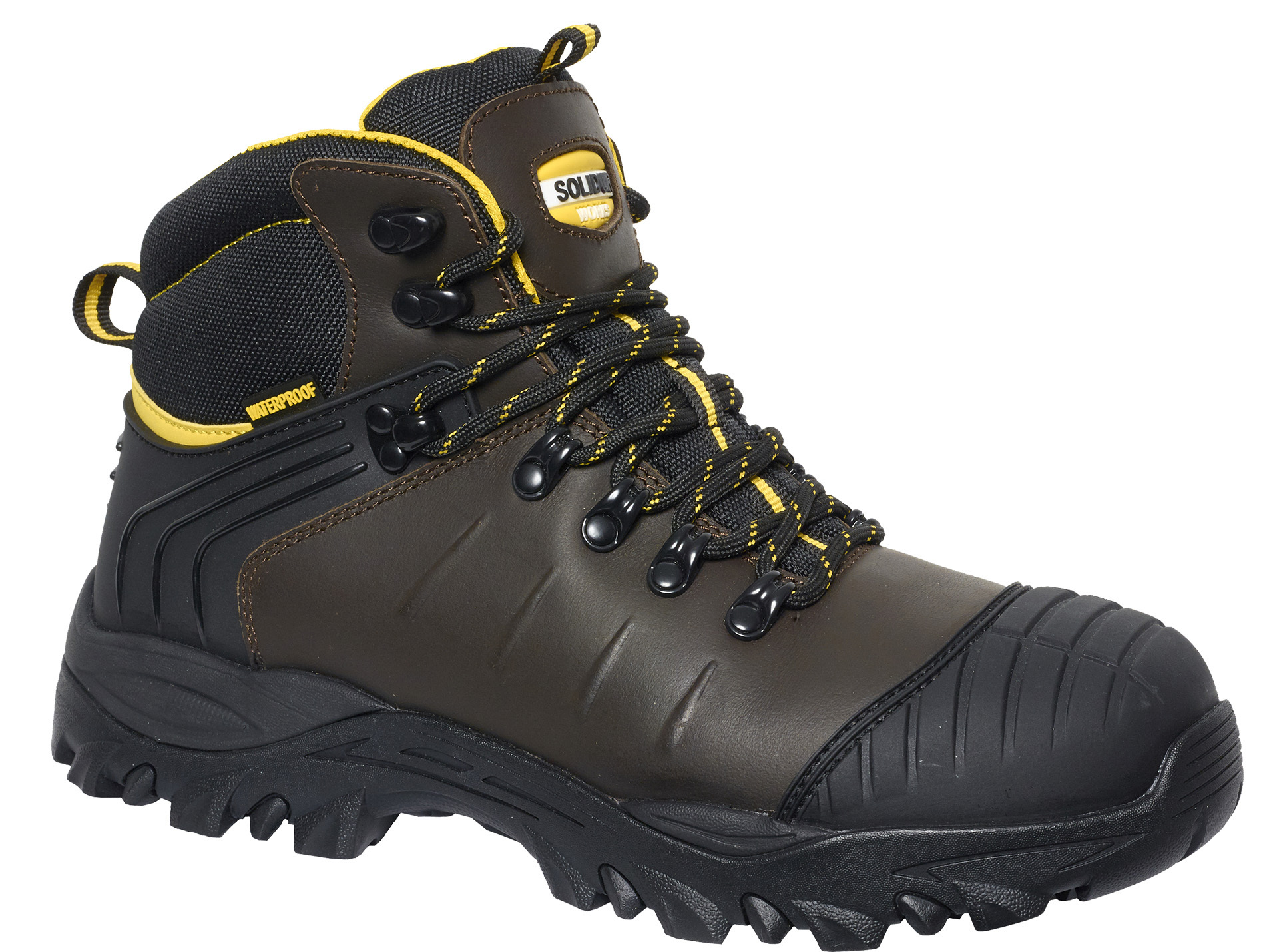 Chaussures de travail hautes SOLIDUR CrossLand cuir