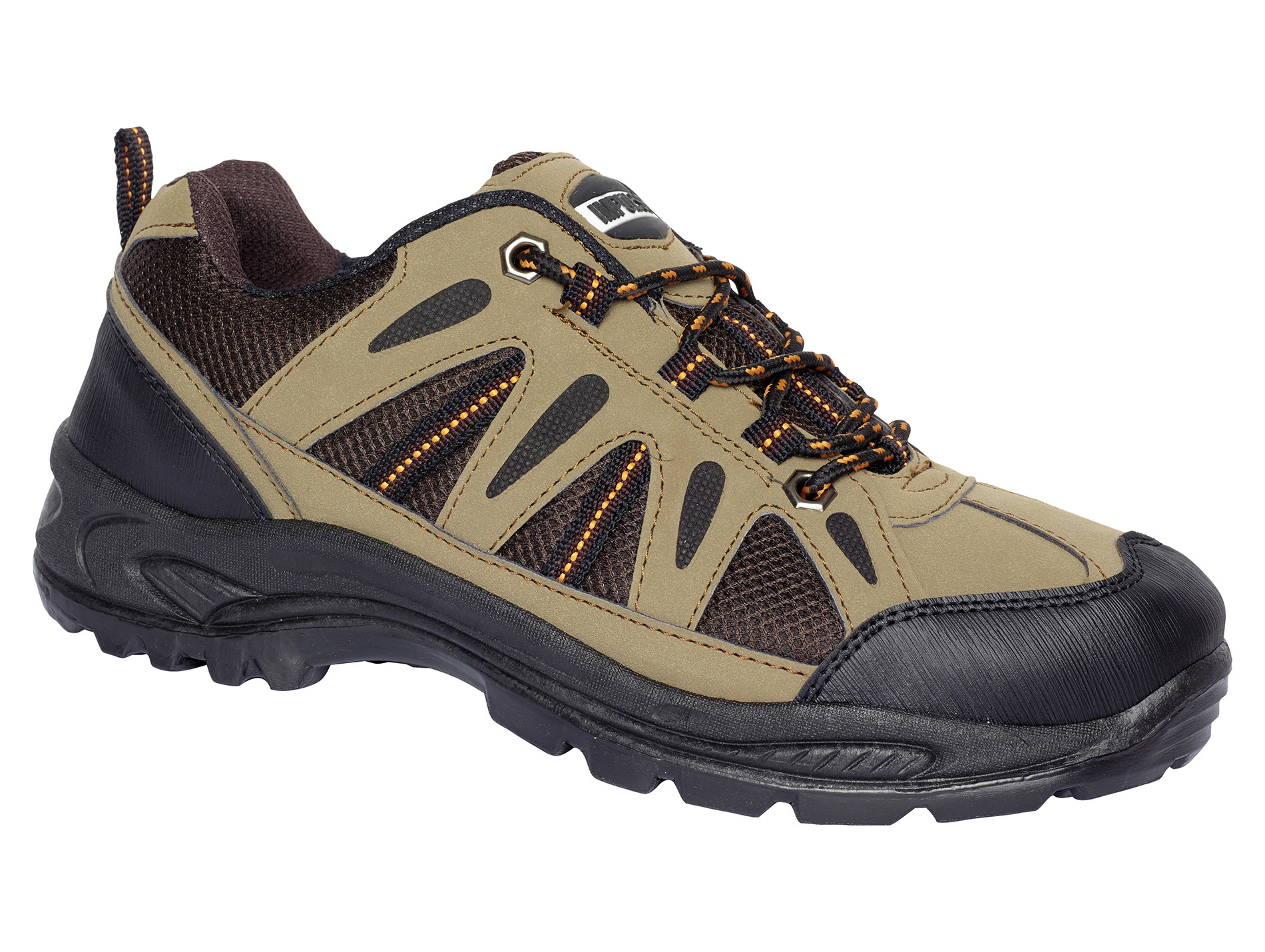 Chaussures de travail basses SOLIDUR Axios textile kaki