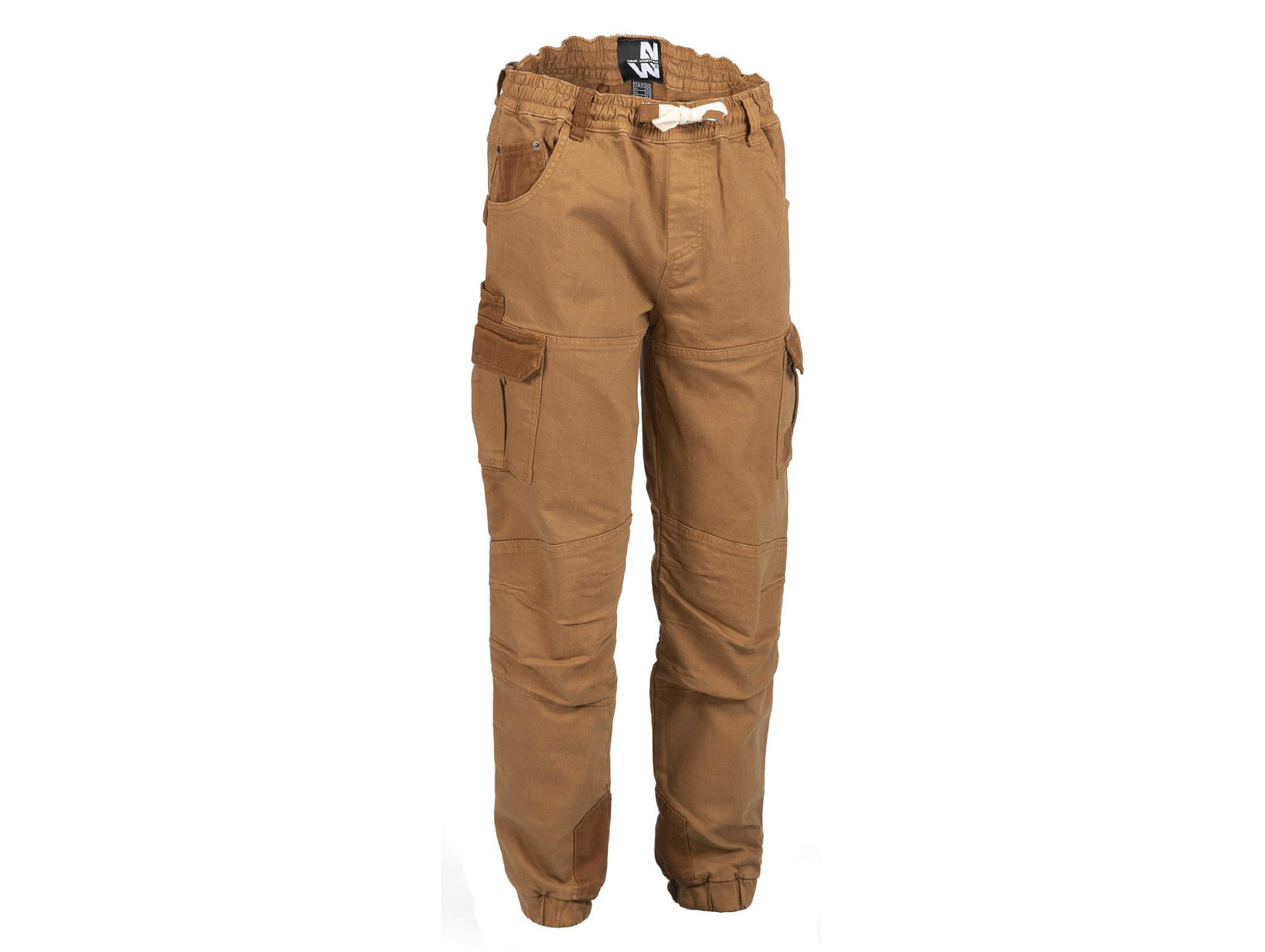 Pantalon de travail NINE WORTHS Cerdan coton camel