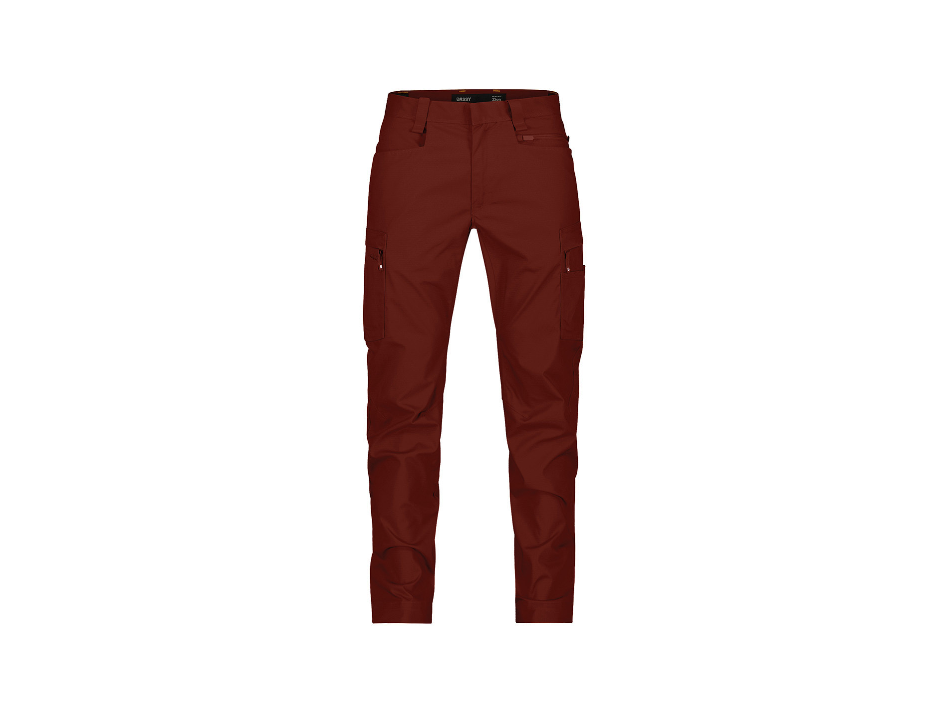 Pantalon de travail DASSY Bryce poly/coton rouge