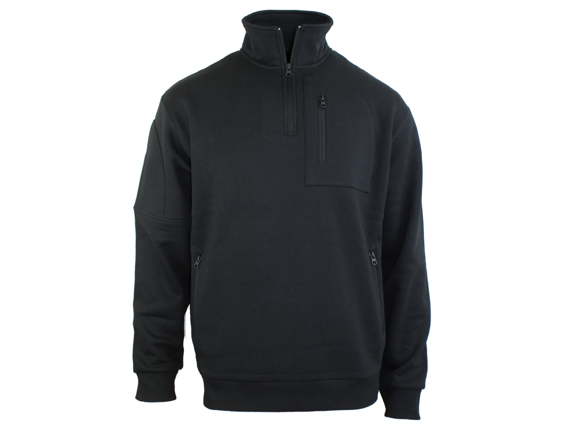 Sweat de travail CHALLENGER Perceval coton/poly noir