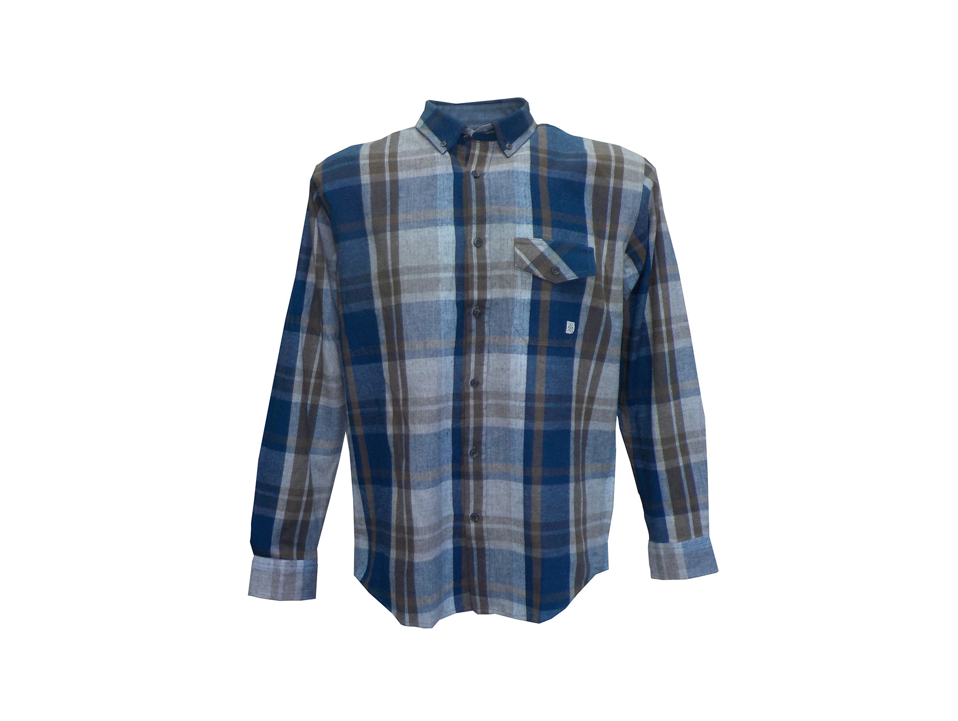 Chemise EASY LINE Satis coton taupe