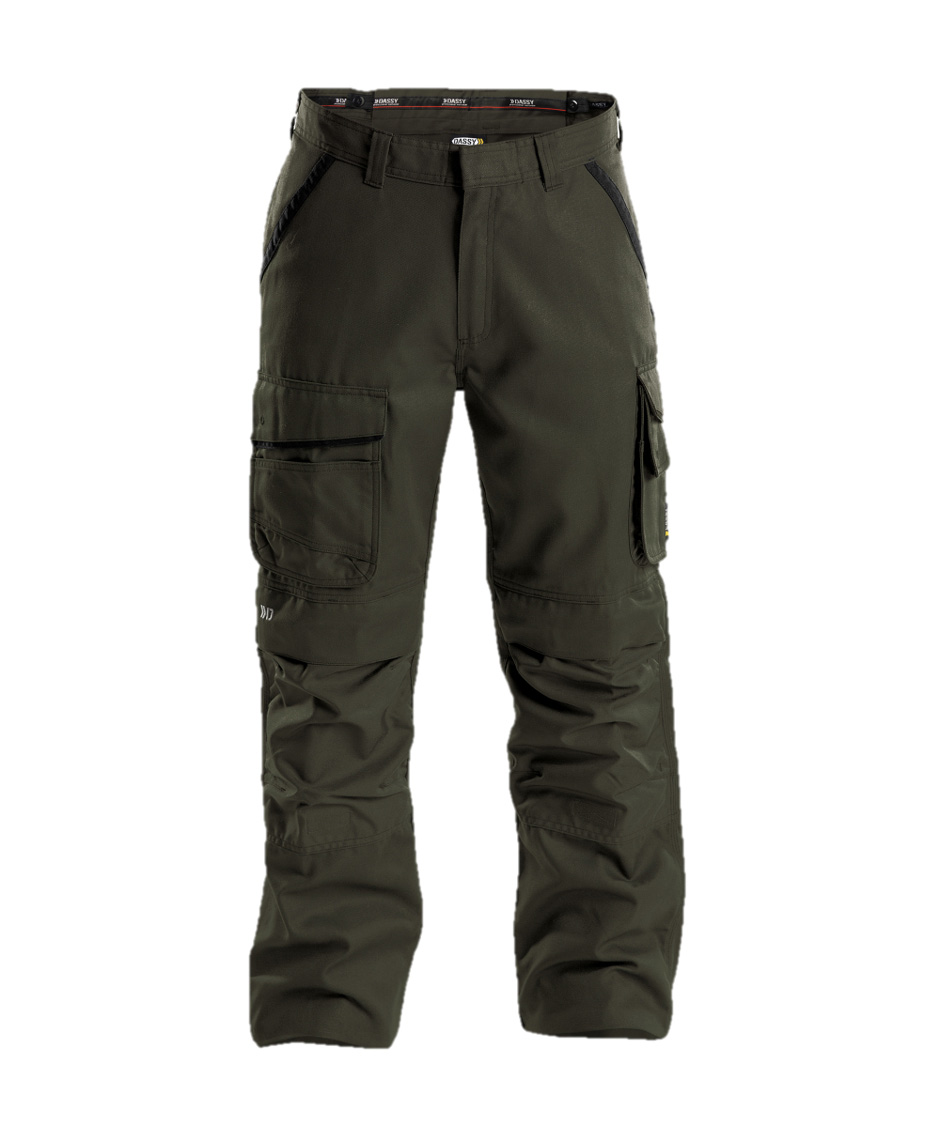 Pantalon de travail DASSY® Connor Olive/noir