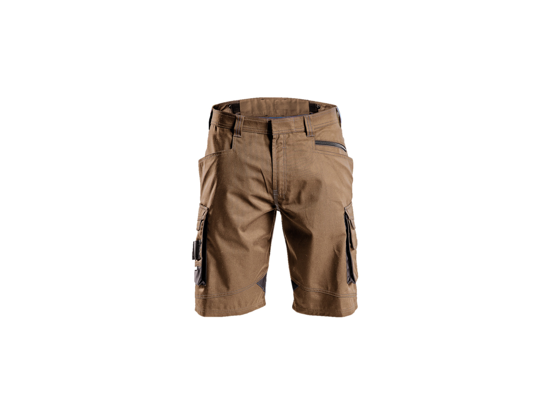 Short de travail DASSY Cosmic renforts cordura camel/gris