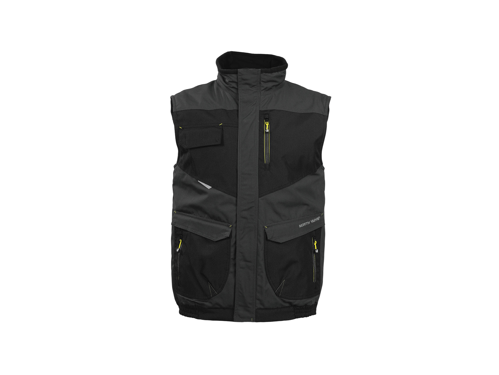 Veste sans manche de travail NINE WORTHS Ali noir