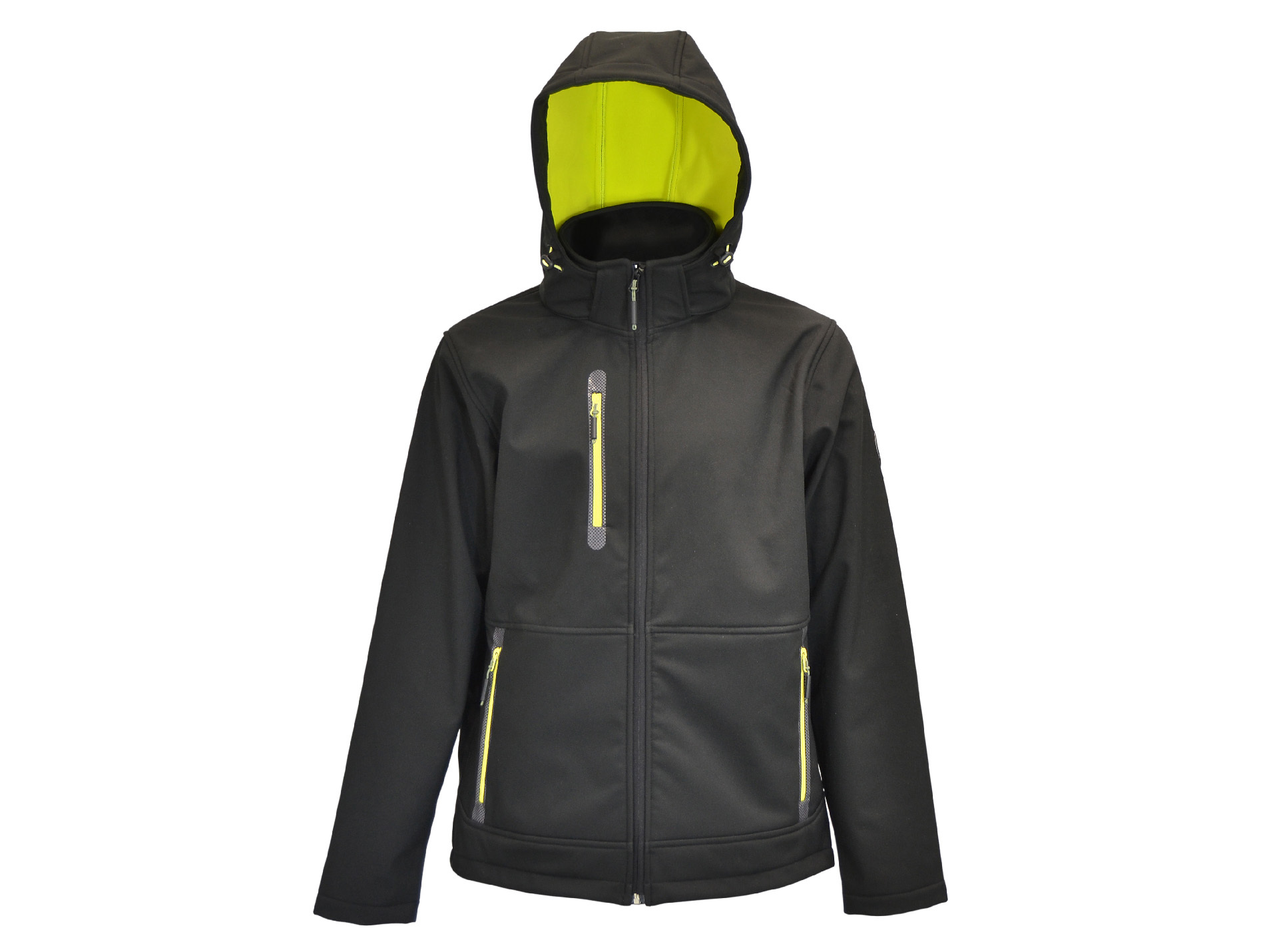 Veste de travail WORKSTONE Foreze polyester noir/anis