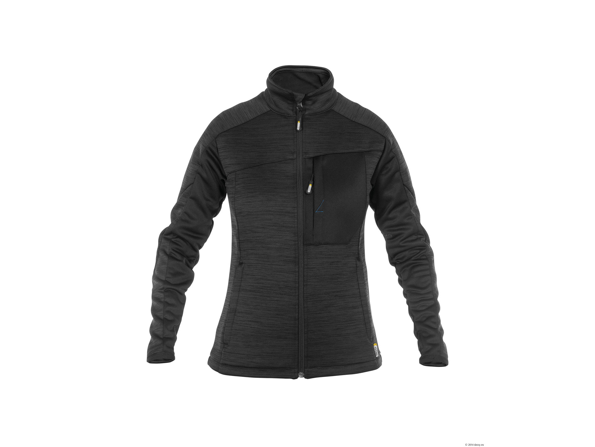 Polaire de travail DASSY Convex polyester femme noir