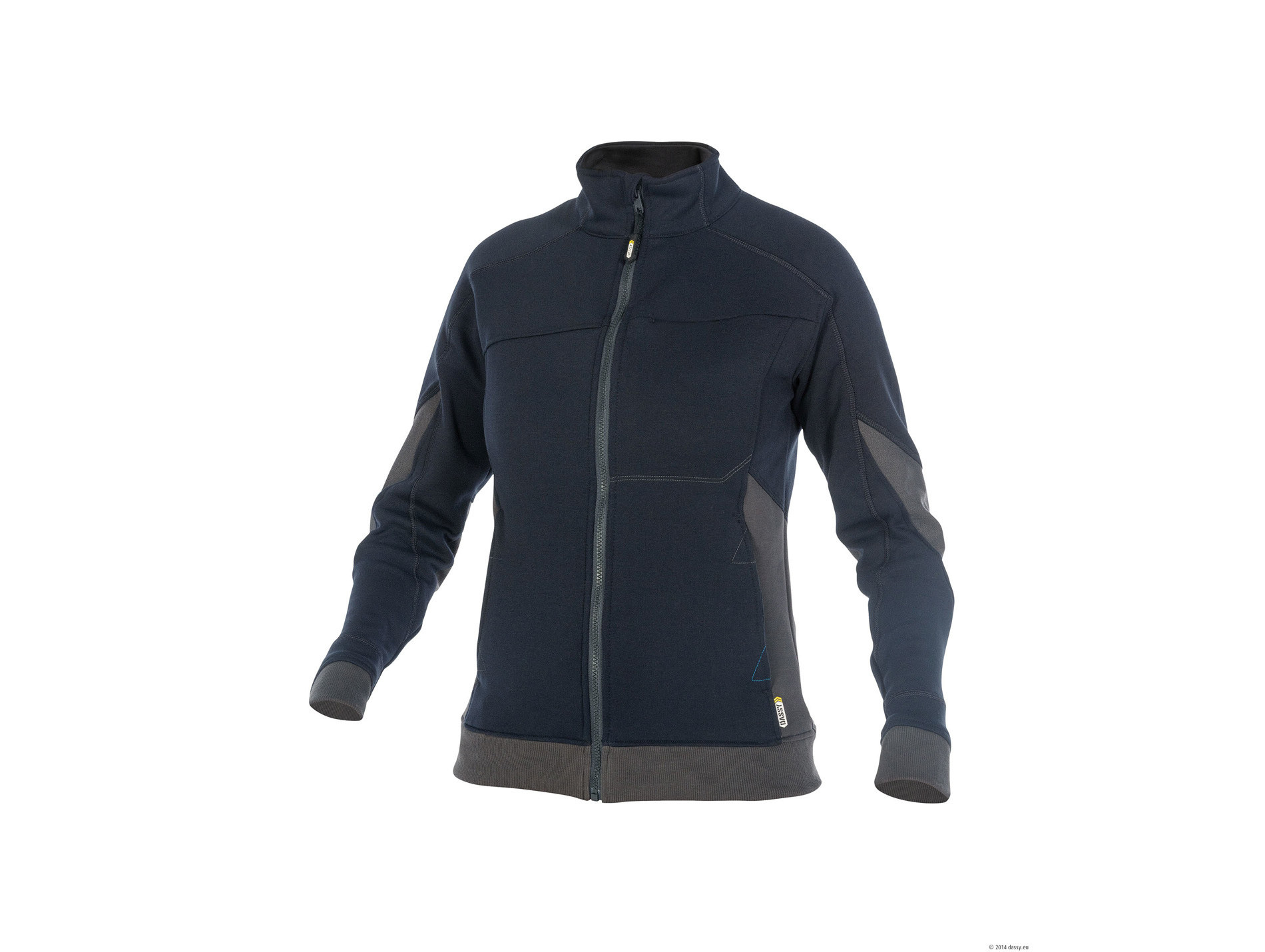 Veste de travail DASSY Vélox coton/poly femme marine