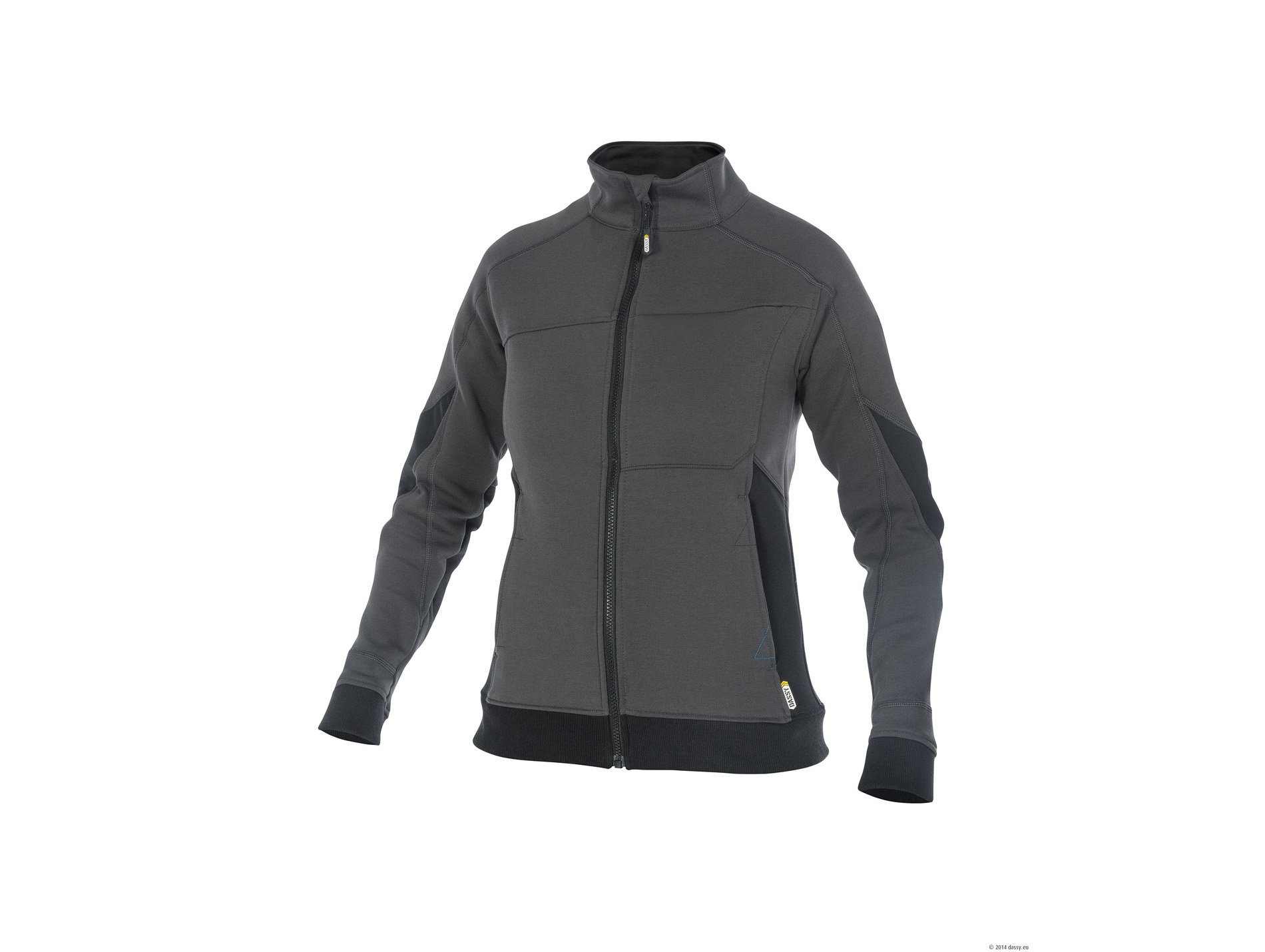 Veste de travail DASSY Vélox coton/poly femme gris