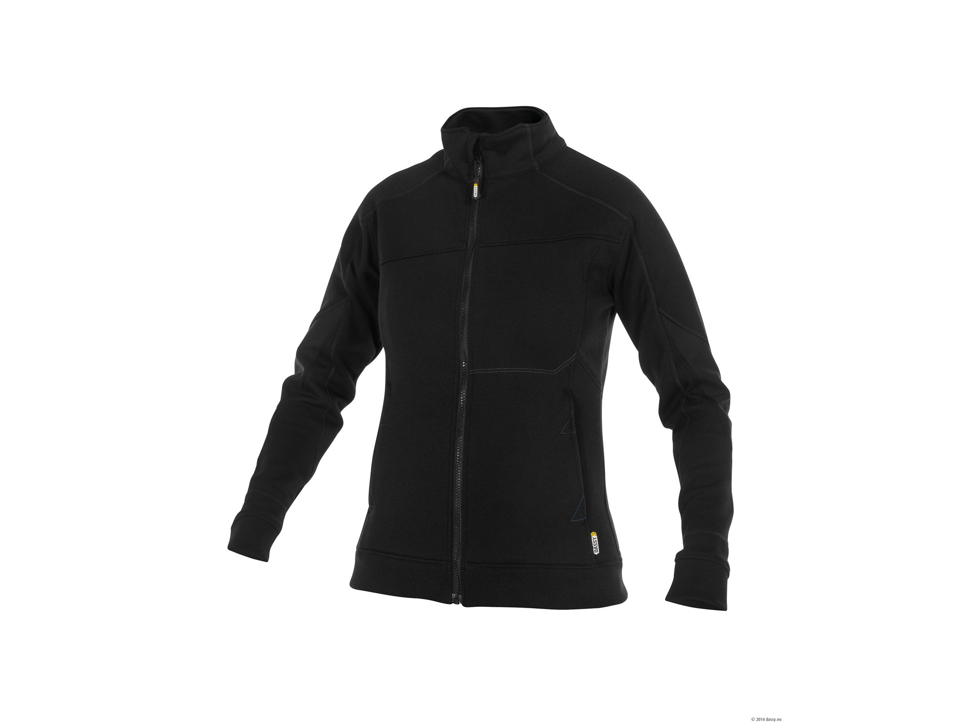 Veste de travail DASSY Vélox coton/poly femme noir