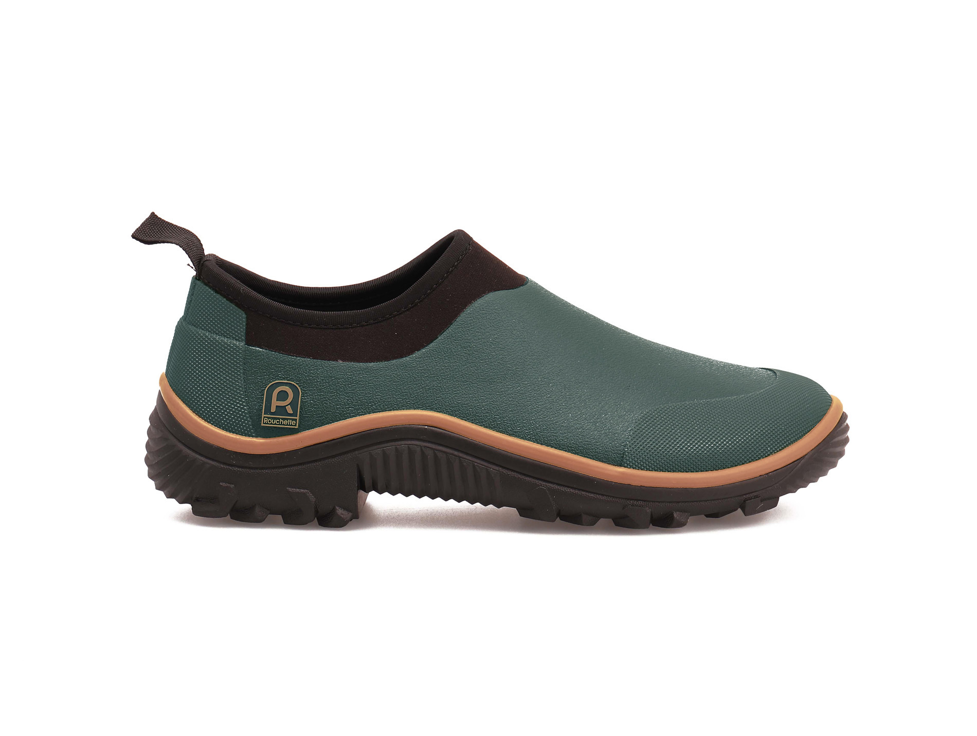 Sabots ROUCHETTE Trial caoutchouc mixte vert anis