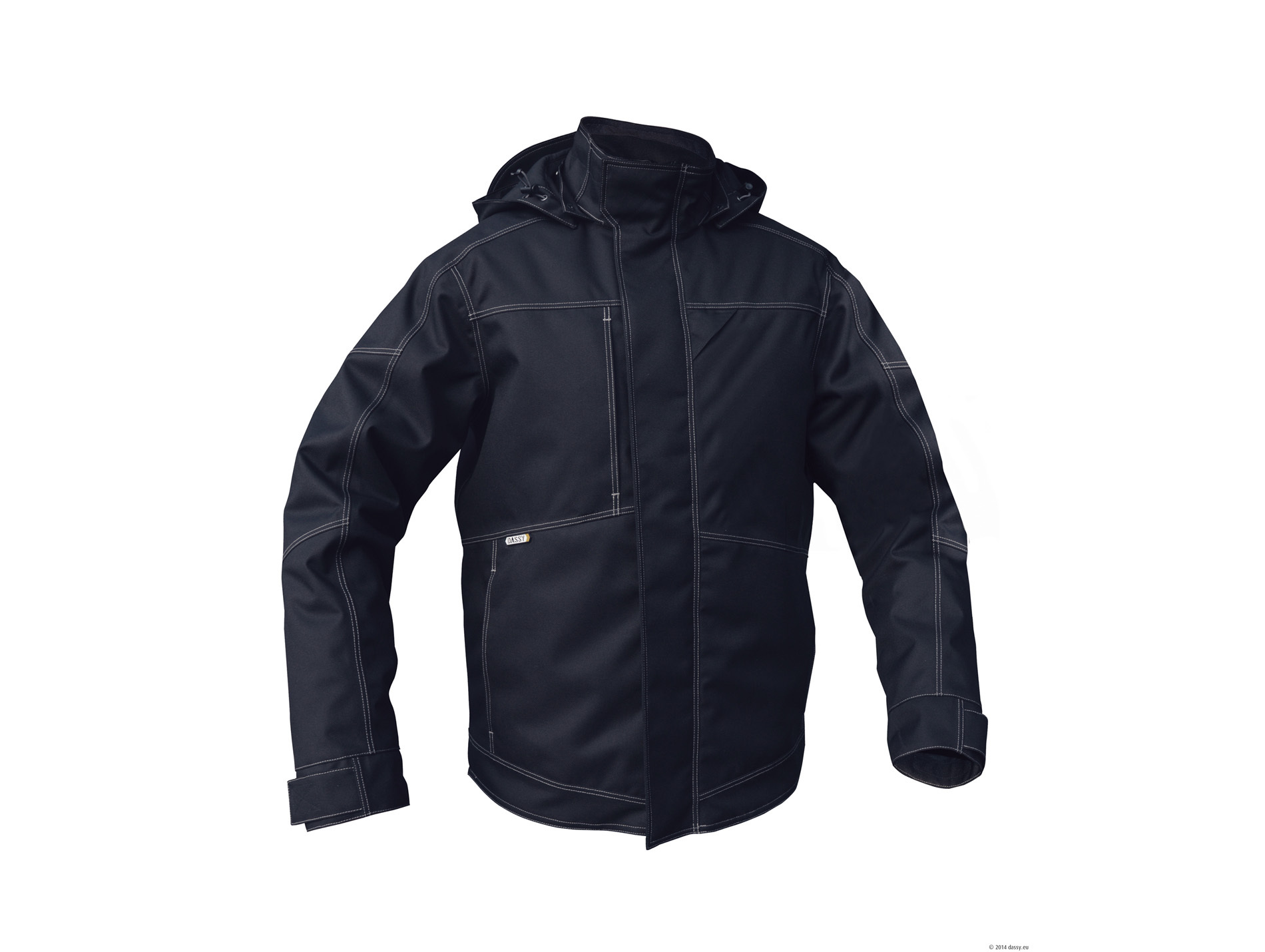Blouson de travail DASSY Minsk polyester marine