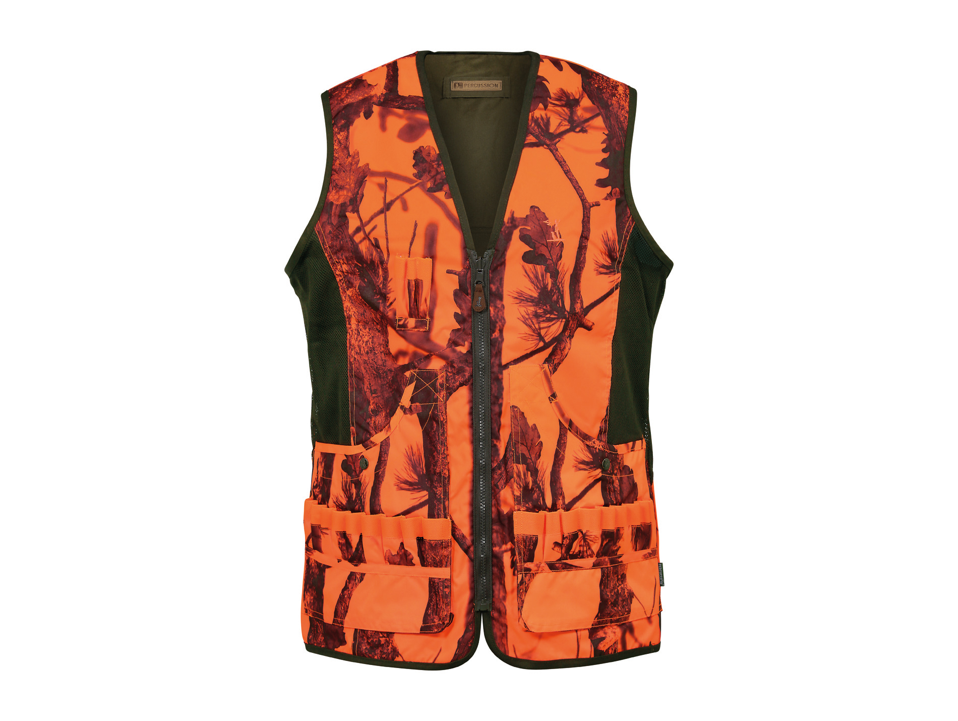 Veste sans manche de chasse Savane polyester/coton homme