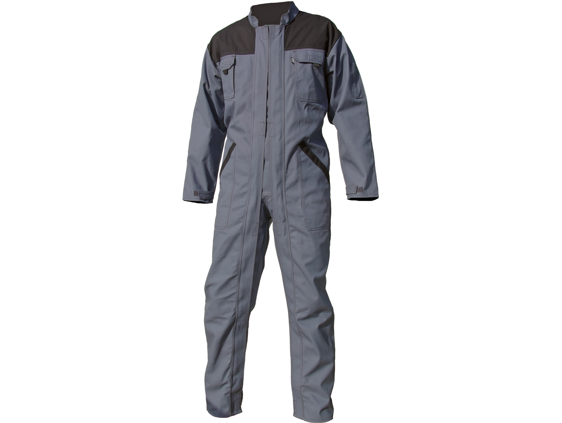 Combinaison de travail PBV 13TYCGN coton/poly gris/noir
