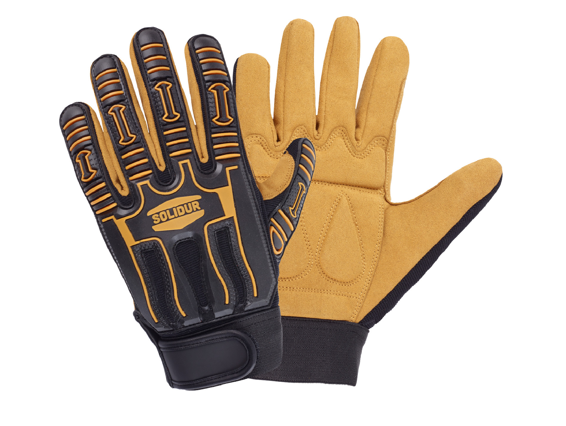Gants SOLIDUR GA18 manutention PU/nylon