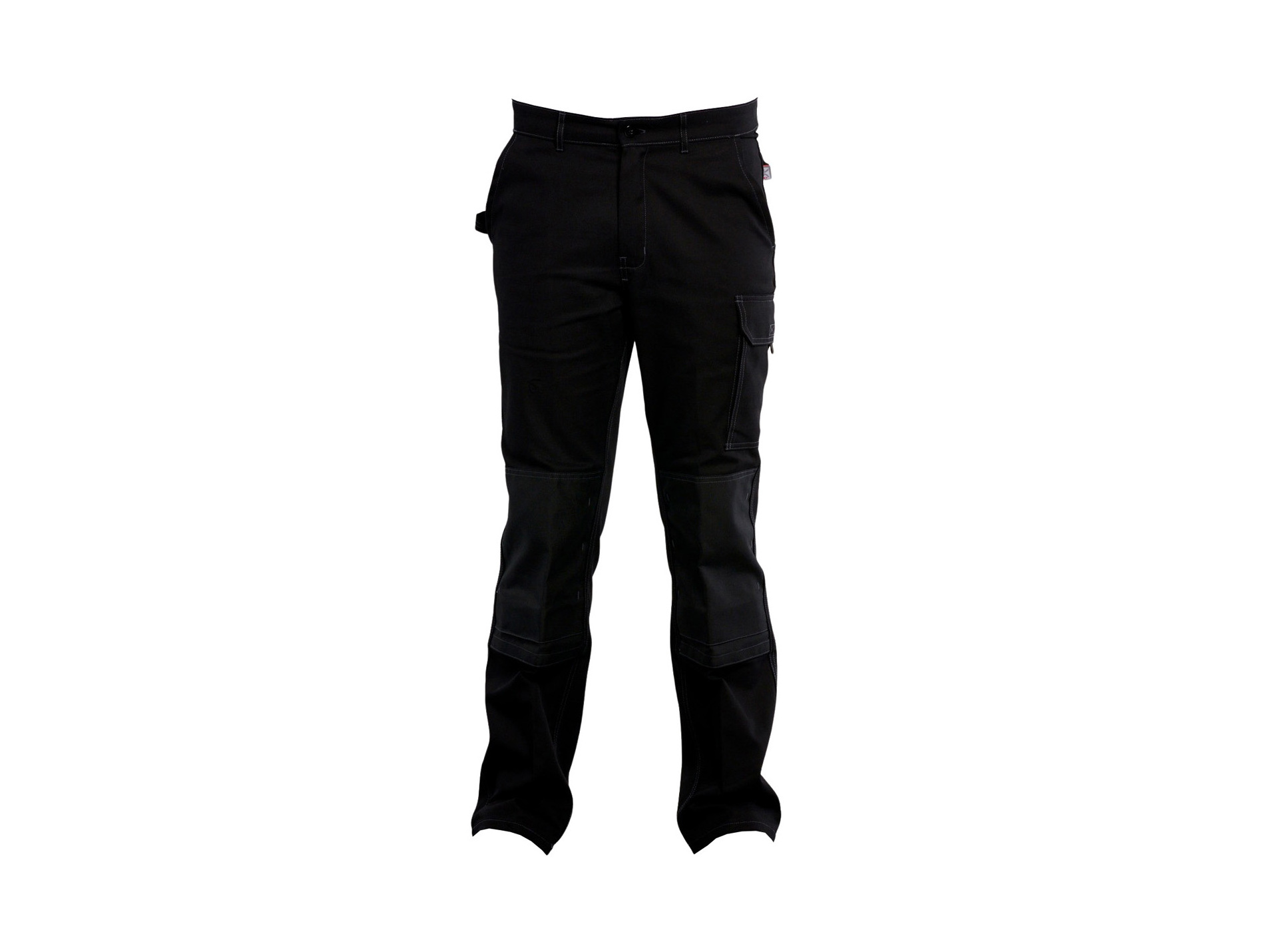 Pantalon de travail PBV David renforts cordura noir
