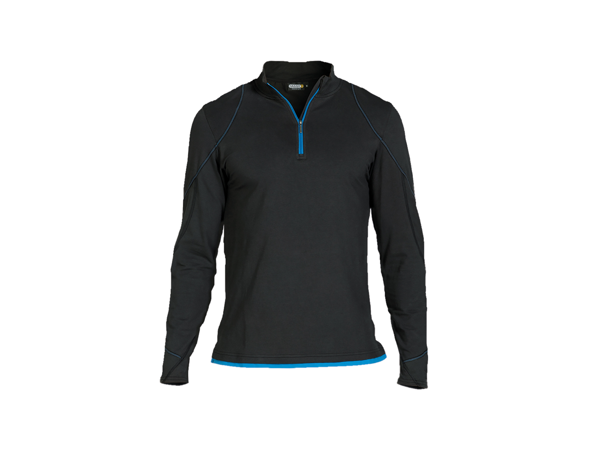 Tee shirt de travail DASSY Sonic coton/élasthanne noir