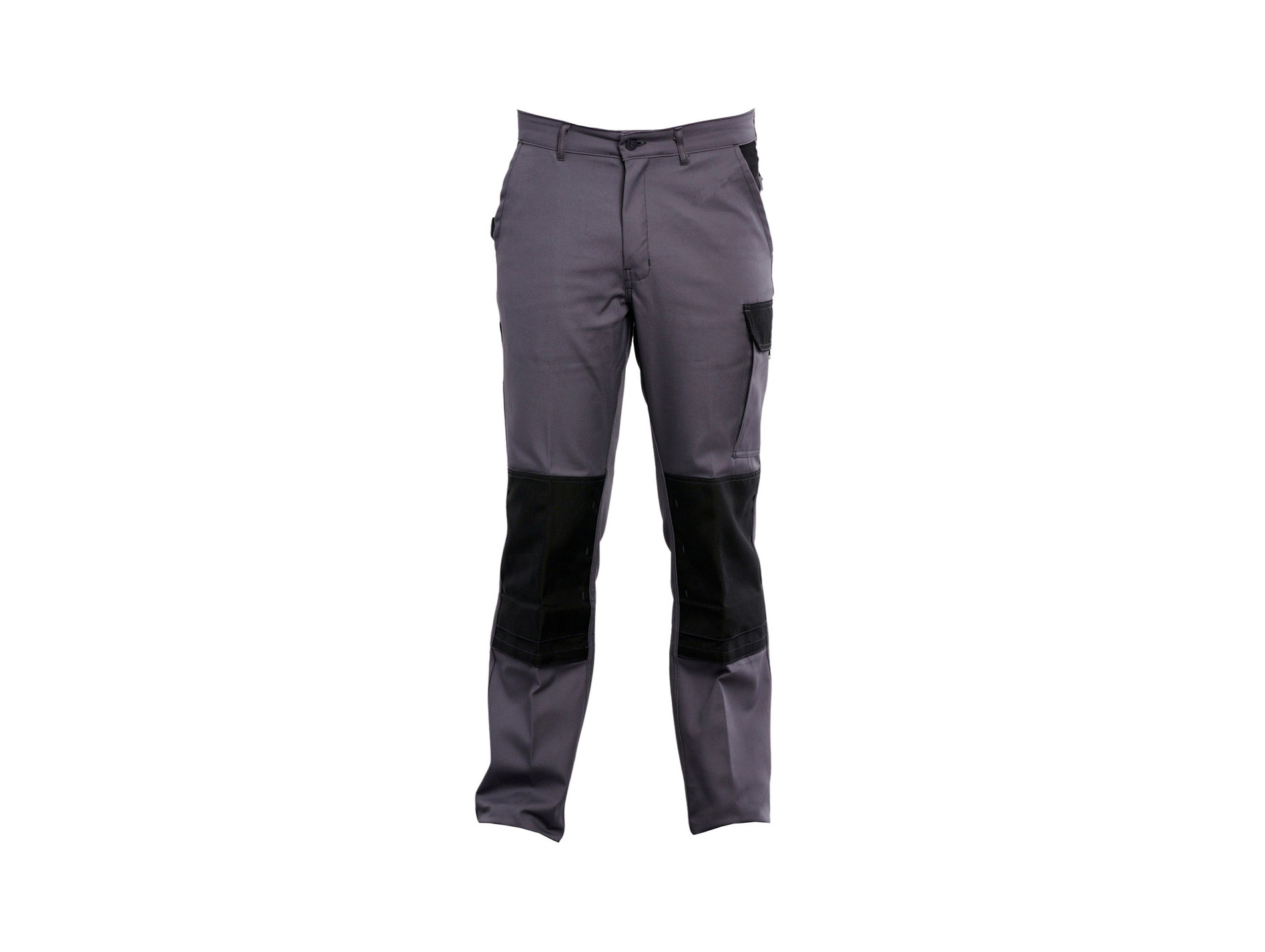 Pantalon de travail PBV Typhon renforts cordura gris/noir
