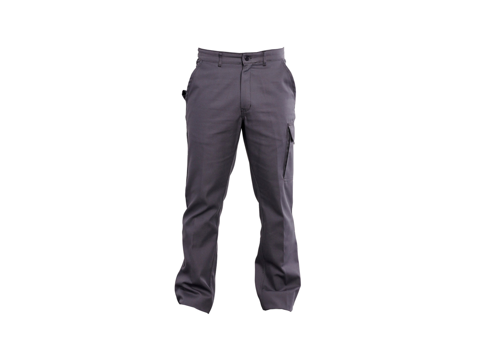 Pantalon de travail PBV Igor coton/poly sans métal gris
