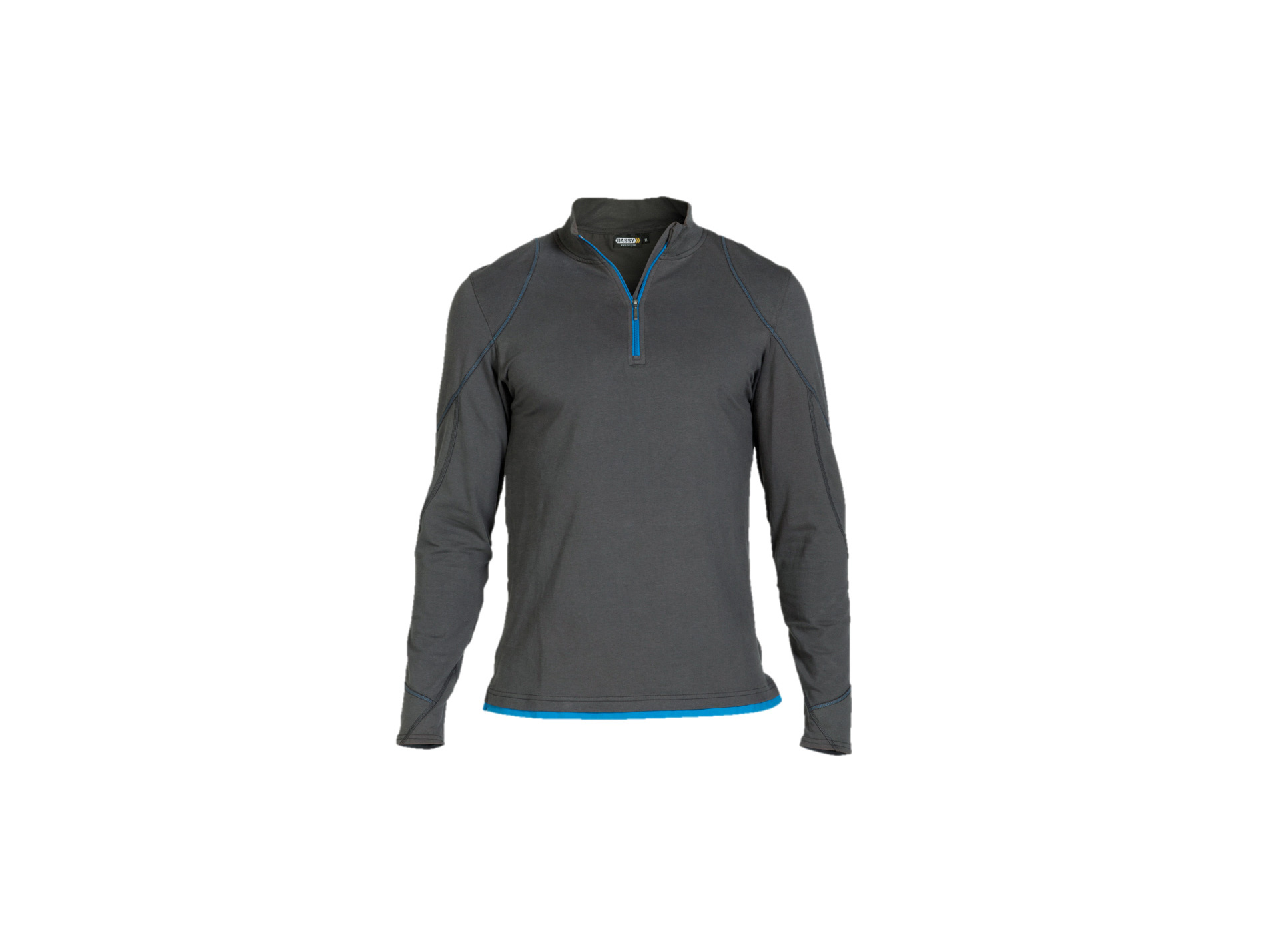 Tee shirt de travail DASSY Sonic coton/élasthanne gris