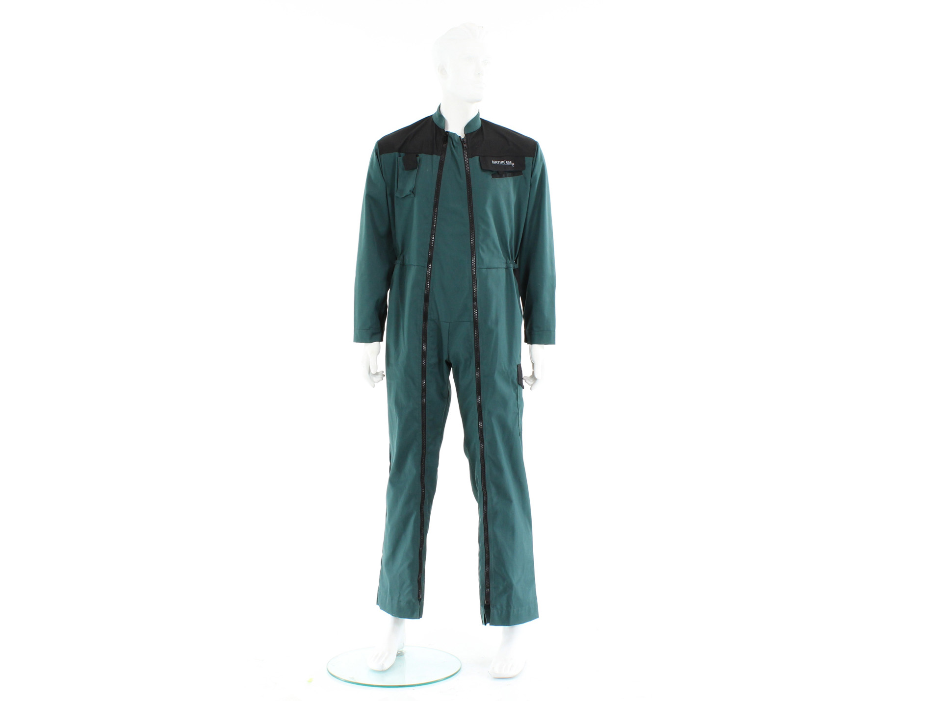 Combinaison de travail double zip sans genouillères Nature'm