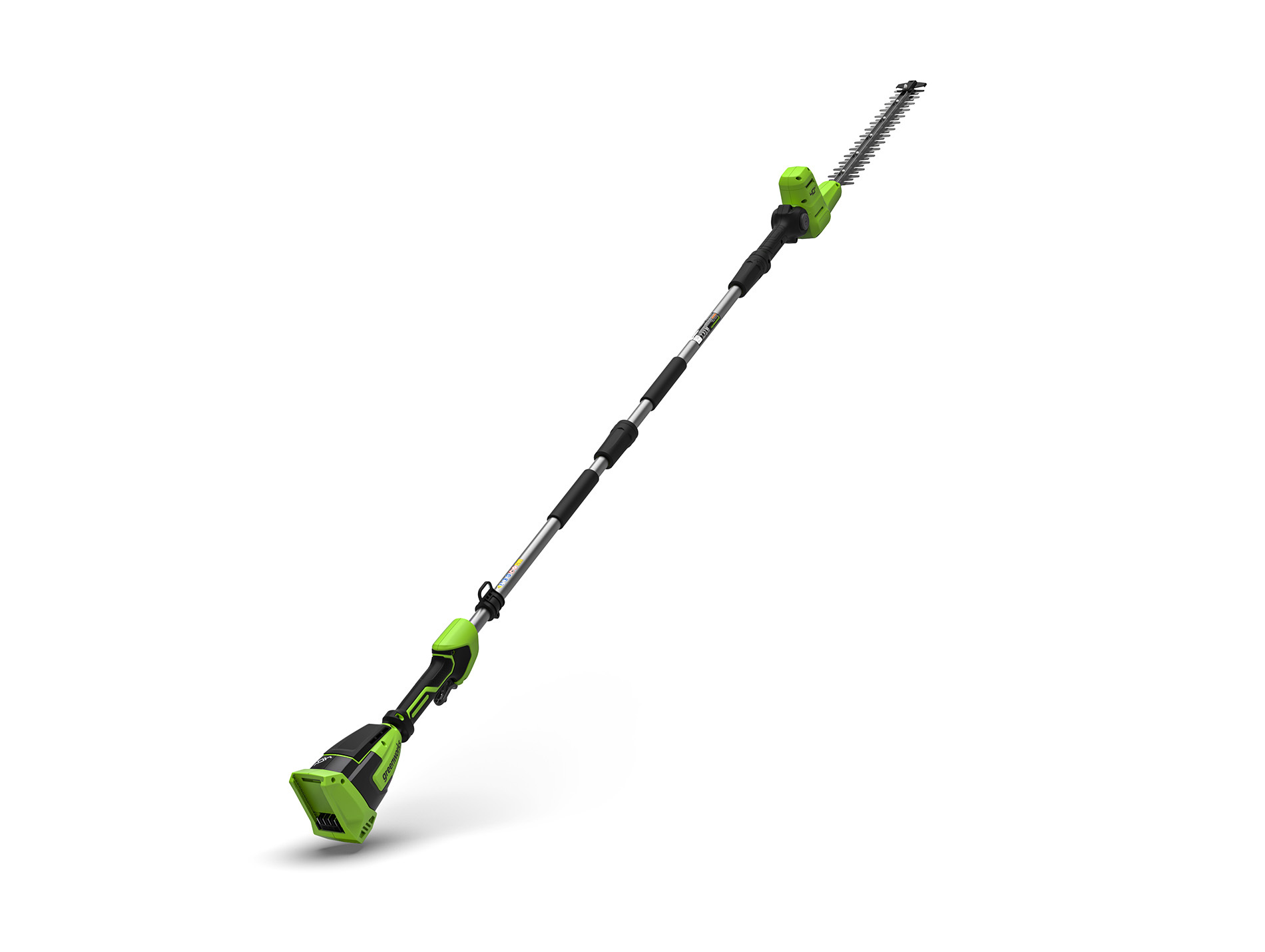Taille haies sur perche à batterie GREENWORKS 40V l.51cm B+C