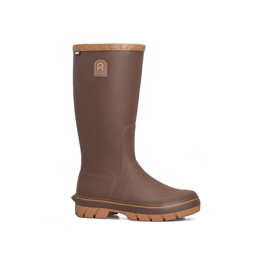 Botte ROUCHETTE Silo caoutchouc kaki