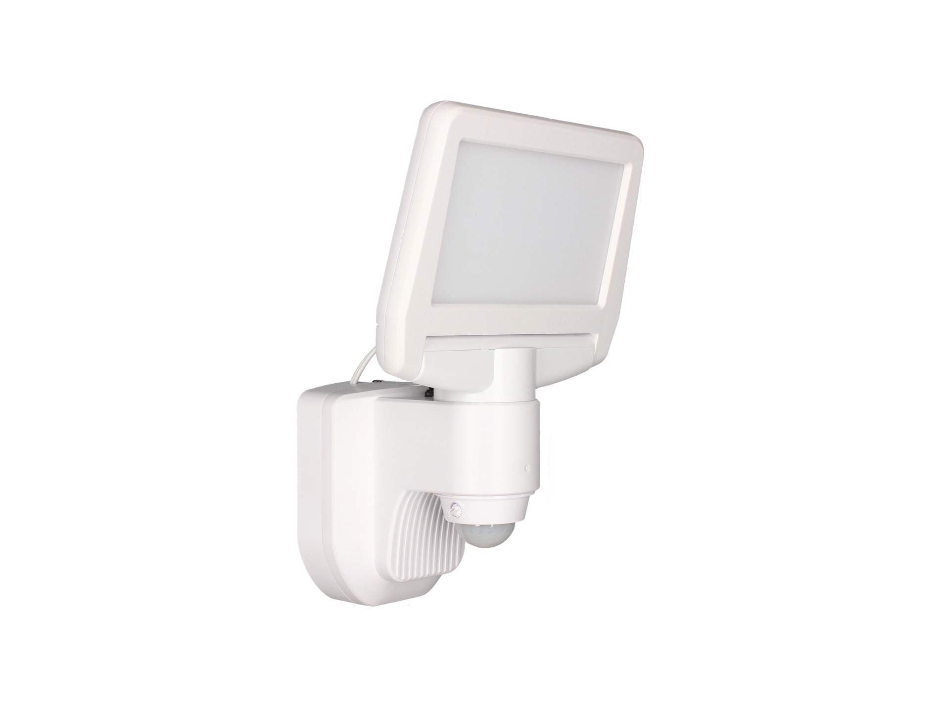 Projecteur Led solaire 10W 700lm 4000K blanc + détecteur