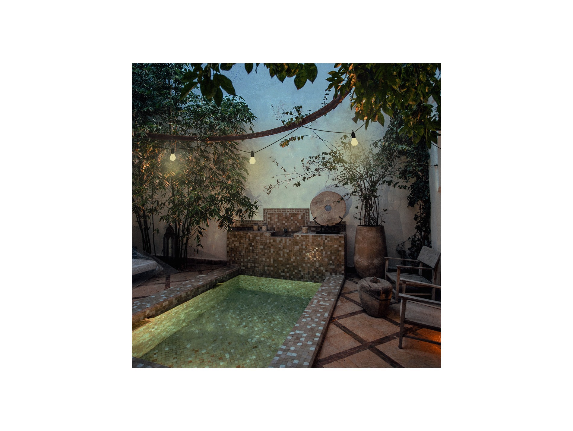 Guirlande solaire hybride 10 ampoules