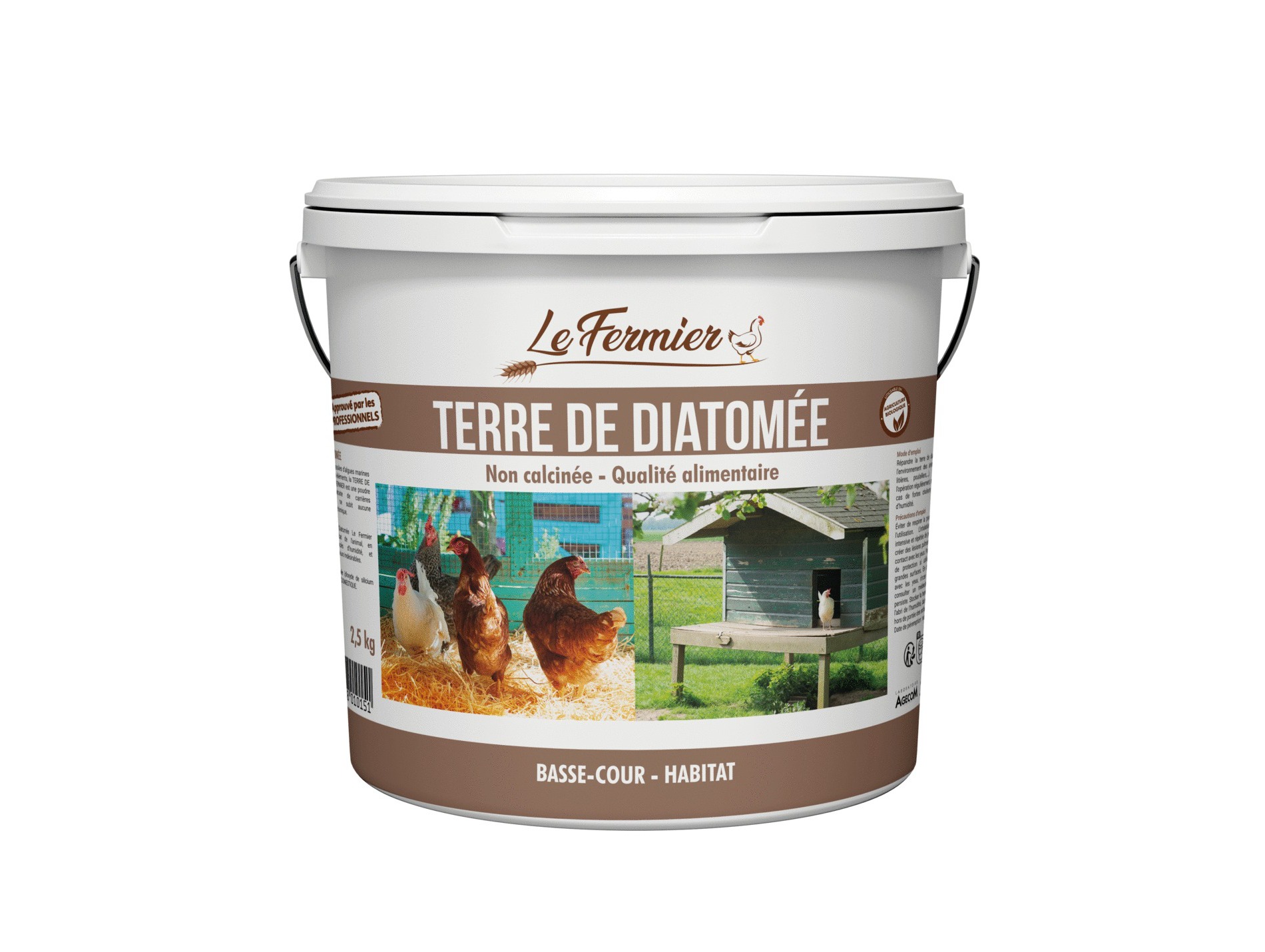 Terre de diatomée LEFERMIER 2,5kg